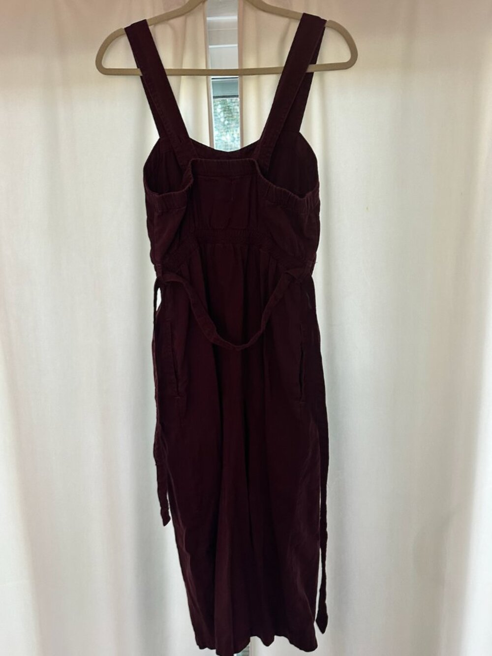 Burgundy Casual Dress